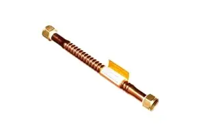 Rheem SP10505 3/4 Female NPT x 3/4 Female NPT Flexible Water Connector, Copper (15 Long)