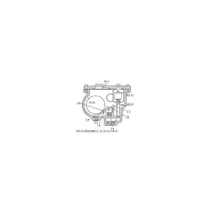 Trane KIT2944 Thermostatic Air Vent for 66CM Traps