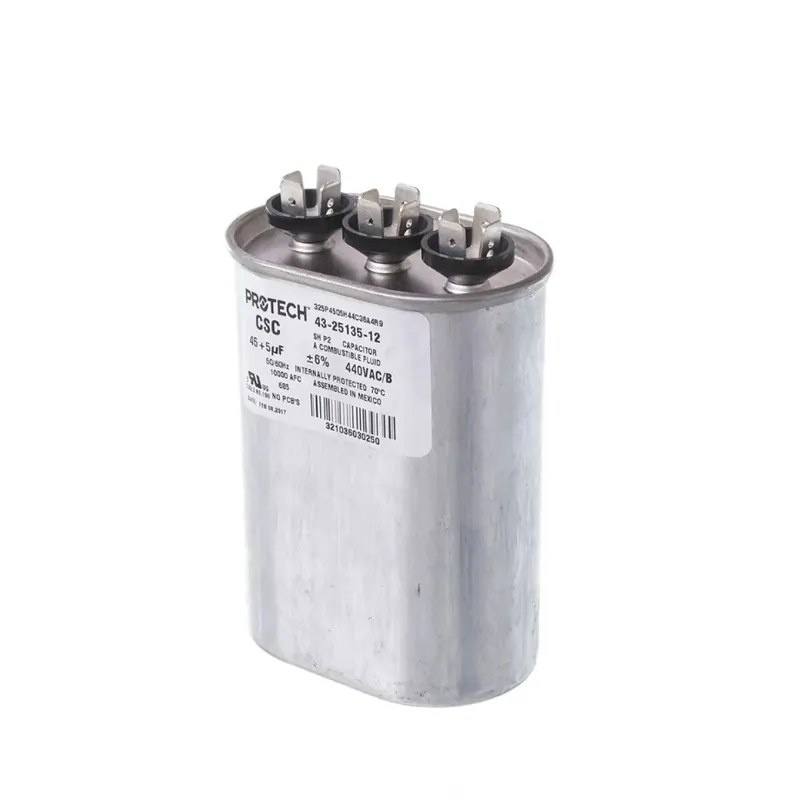 RHEEM 43-25135-12 Dual Run Capacitor 45 + 5 UF/MFD 440V