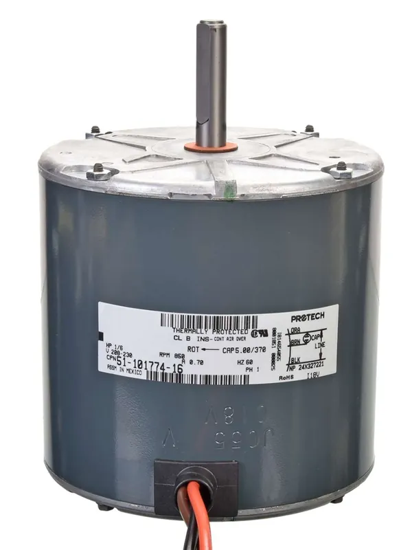 RHEEM 51-101774-16 Condenser Fan Motor - 1/6 HP - 208-230V