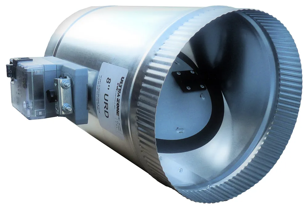 RHEEM 9URD Round Motorized Damper 9 in