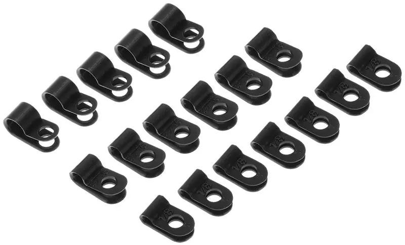 Rheem PD455614 Assorted Black Nylon Cable Clamps