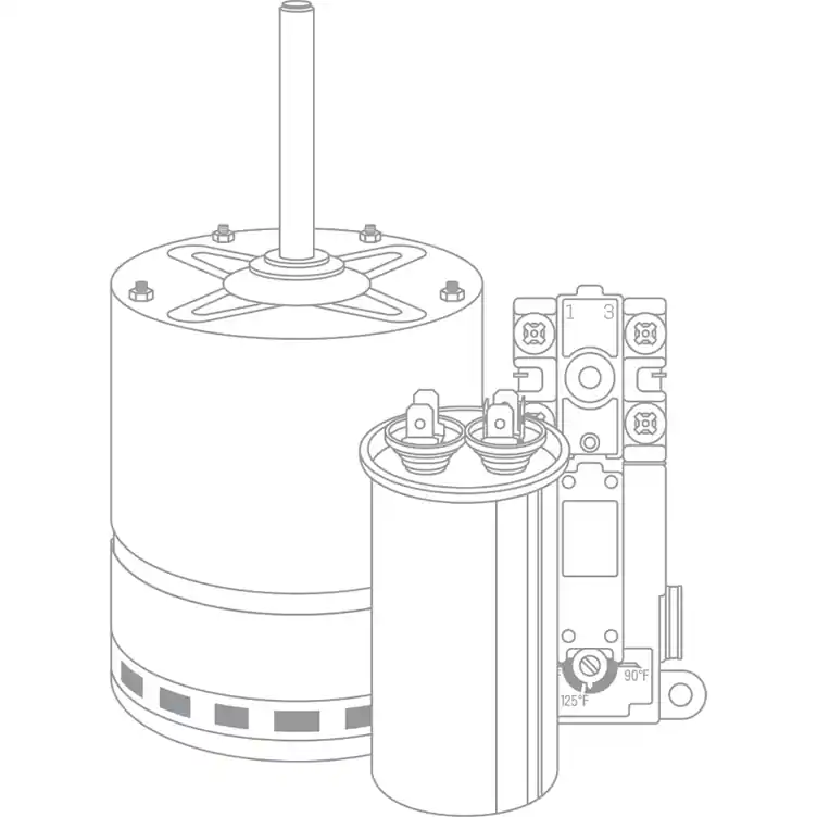 Rheem K9317791038 Motor Assembly