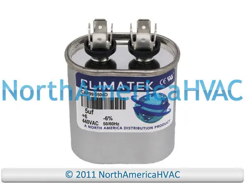 Trane CPT1864 Motor Run Capacitor 5 uF 370/440V Replacement CPT1864