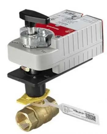 Honeywell VBN2CJSXB202 Control Ball Valve with Electric Actuator