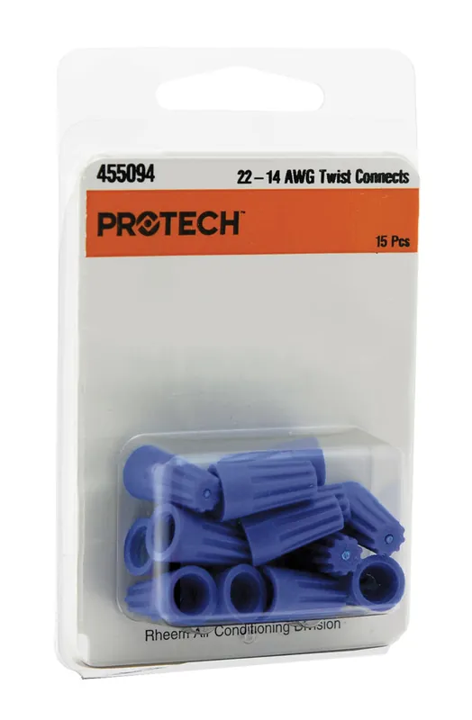 RHEEM 455094 Twist On Wire Connector Nuts - Blue