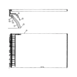 Trane PNL13363 Panel, Access, Heat/Cool, 18.54 X 17.32