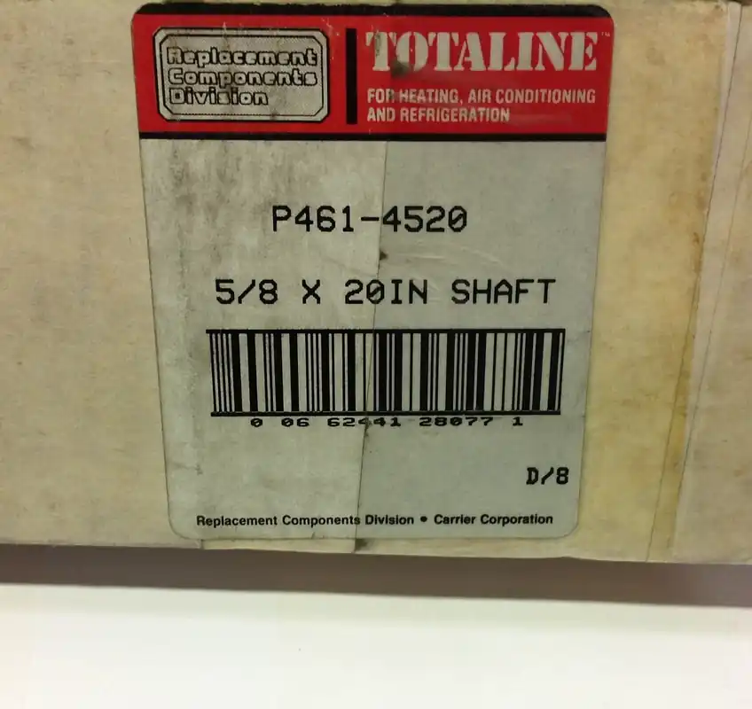 Carrier P461-4520 5/8 X 20 IN Shaft