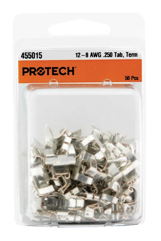 RHEEM 455015 Compressor Terminals - 12-8 AWG (Pack of 50) - 455015