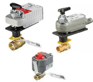 Honeywell VBN2DSPXH101 Control Ball Valve with Electric Actuator