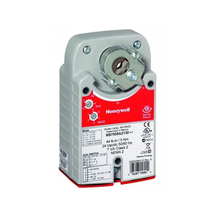 Honeywell MS3103J1221 Diamond Series Direct Coupled Damper Actuator