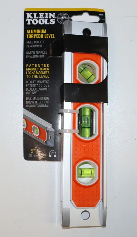 Rheem 935R Aluminum Torpedo Level - 9 Inch
