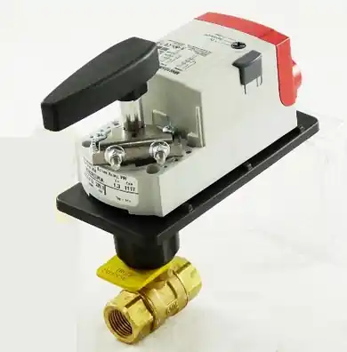 Honeywell VBN2FRSXD002 2-Way Control Ball Valve and Actuator Assembly