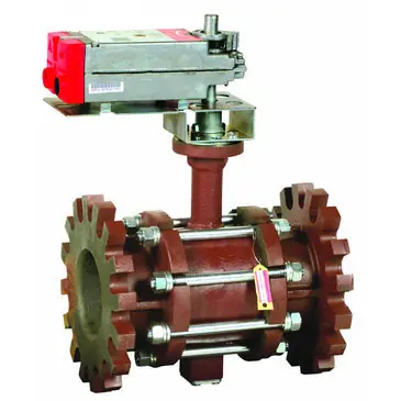 Honeywell VBF2JS1S0D Two-Way Flanged Actuated Ball Valve