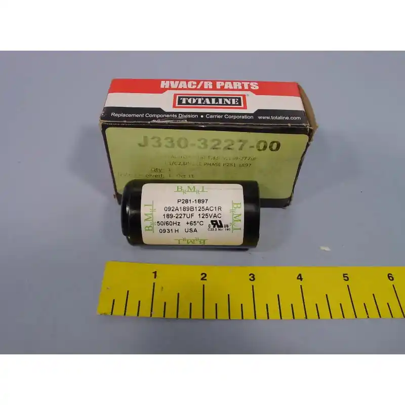CARRIER P281-1897 Start Capacitor 189-227 uF 330 VAC