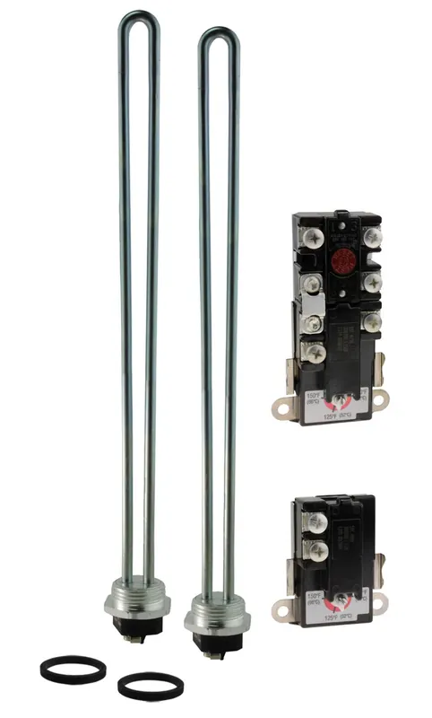 RHEEM AP12907 Rheem AP12907 1inch 4500W Copper Non-Resistored Flat-Flanged Element HWD (240V)