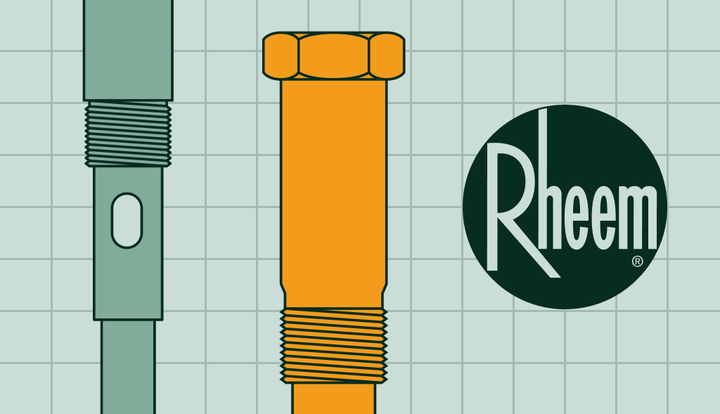 Rheem AP11526J-2 Magnesium Anode Rod