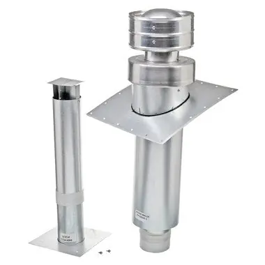 Rheem AP12032E-1 12-Inch Non-Adjustable Air Inlet Roof Jack Kit