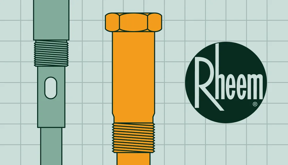 Rheem AP11524BB Magnesium Anode Rod