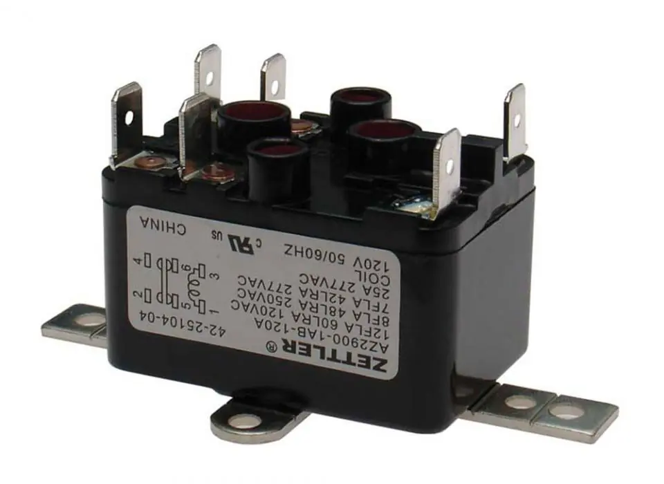 Rheem 42-25104-04 DPST Relay with 120VAC Coil