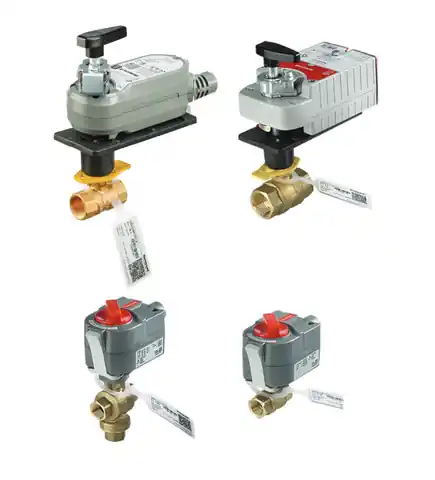 Honeywell VBN2ABPL2000 Control Ball Valve with Electric Actuator