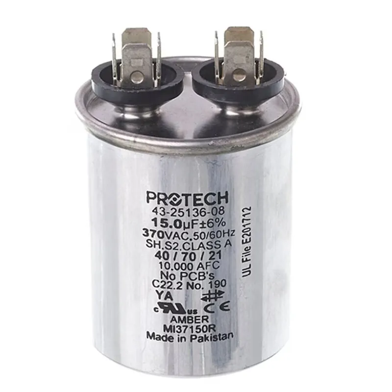 RHEEM 8139 Round Capacitor 15 uF 370 VAC