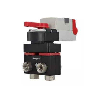 Honeywell VB6A047+003+AL VB6 Series 6-Way Control Valve with Modulating Actuator