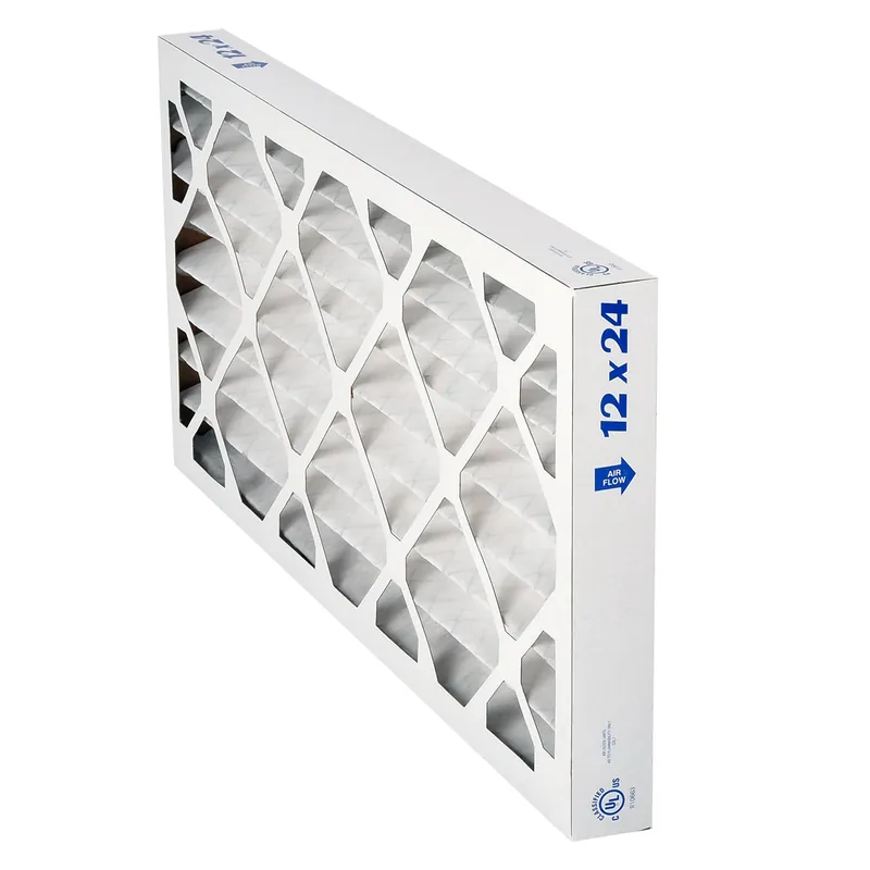 RHEEM EQP4012242 Pleated Panel Filter 12 in x 24 in x 2 in