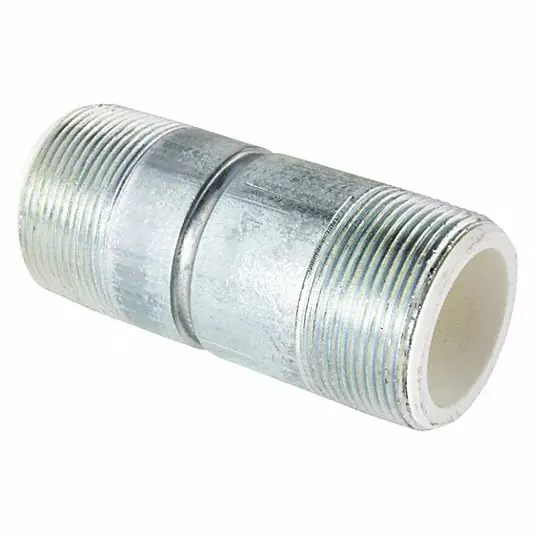 RHEEM AP11179B 1-1/2 NPT Plastic Lined Nipples 4 inch