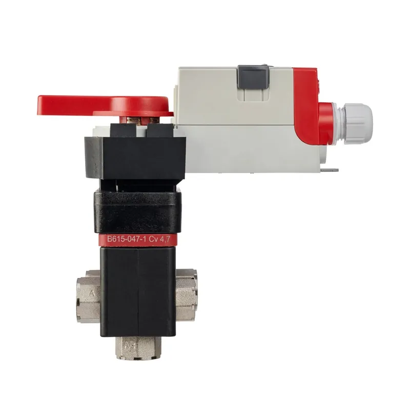 HONEYWELL VB6A047+008+AL 6-Way Control Valve with Modulating Actuator
