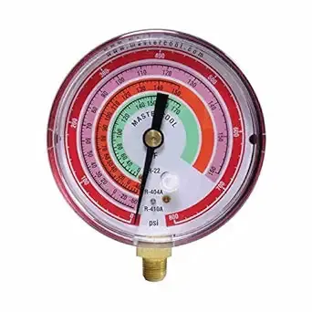 Rheem 58803 Protech High Pressure Gauge R-22 R-404A R-410A