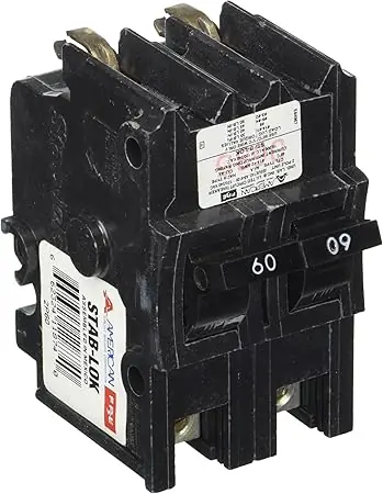 RHEEM 425014 60 Amp 2-Pole Circuit Breaker
