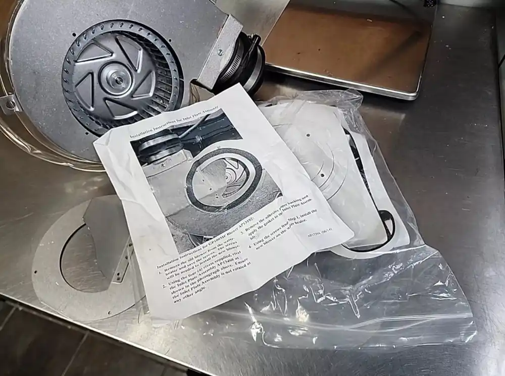 RHEEM AP13466 Inlet Plate Assembly