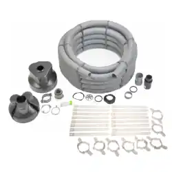 RHEEM SP21091 2-Inch Flex Vent Kit for Tankless Water Heaters