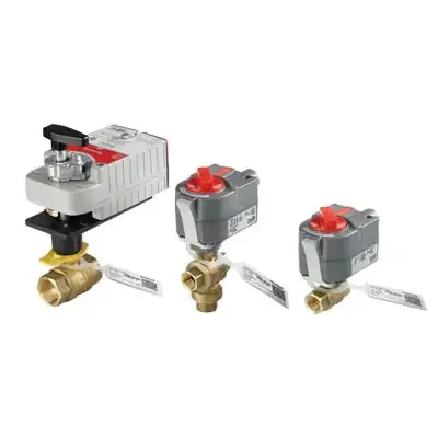 Honeywell VBN2AHSXH201 Control Ball Valve 2-Way 1/2 in NPT 4.7 Cv