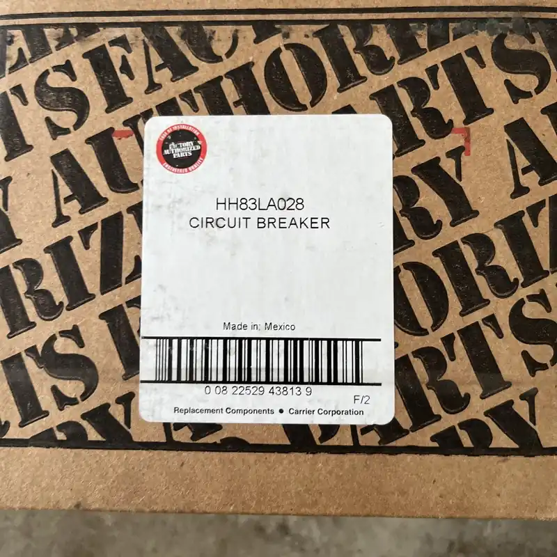 CARRIER HH83LA028 Circuit Breaker