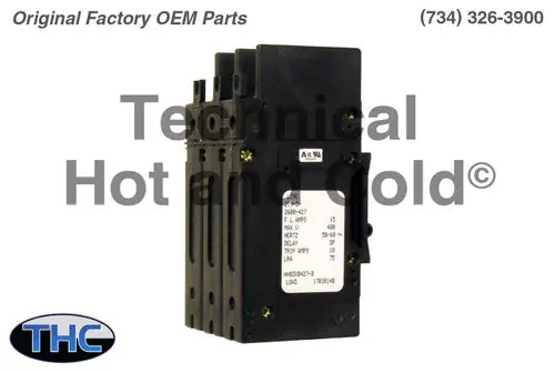 CARRIER HH83XE642 Breaker Circuit