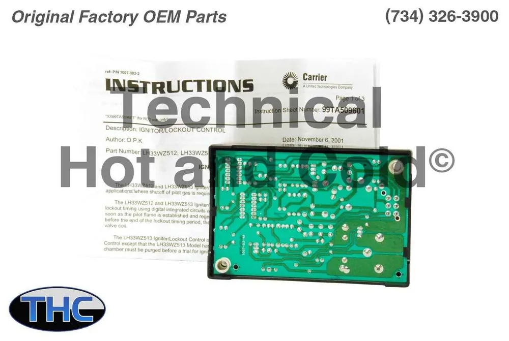 Carrier HTHM56SERIES308 Igniter Module