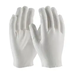 Protective Industrial Products 97-540 Cotton Lisle Heavy Weight Unhemmed Men's Gloves