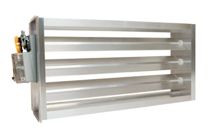 EWC CONTROLS ND10x24 Motorized Zone Damper
