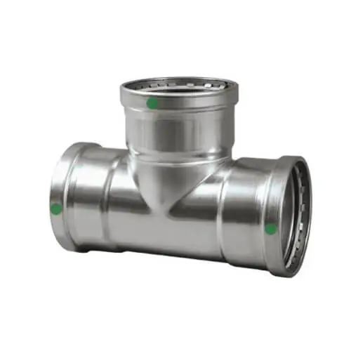 Viega 80781 3 x 3 x 1-1/2 ProPress 316 Stainless Steel XL Tee