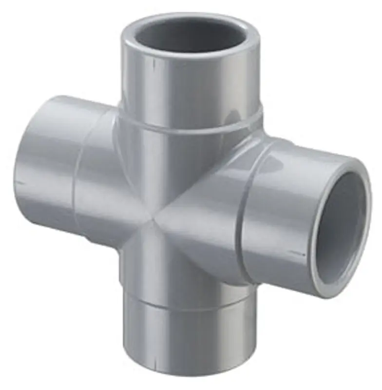 Coburn Supply 2inch CPVC Cross Socket SCH80