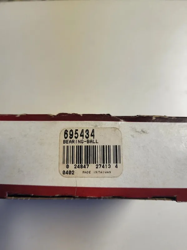 BRIGGS & STRATTON 695434 BALL BEARING