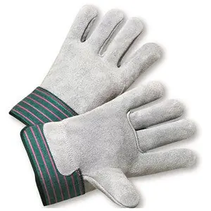 Protective Industrial Products 600-EA/XL PIP®Split Leather Palm Green Gloves