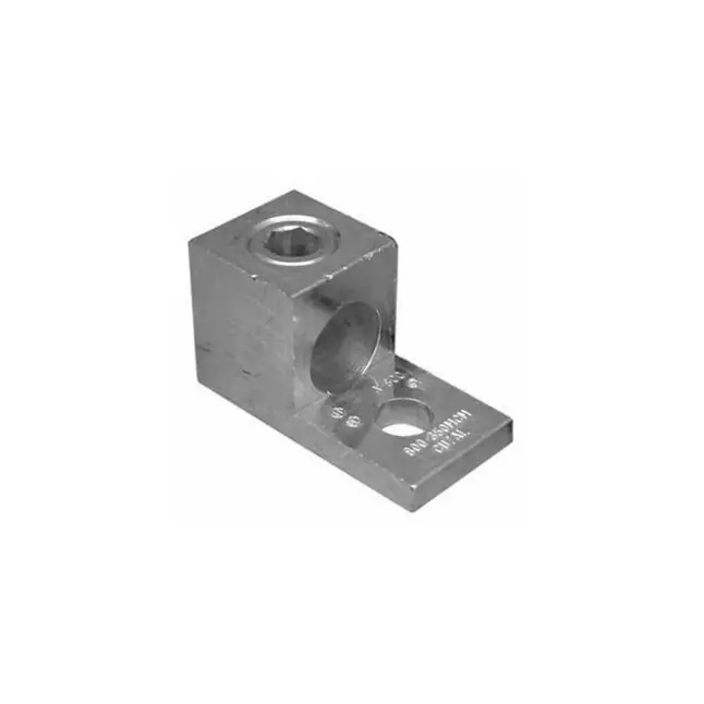 Morris Products 90718 Aluminum Mechanical Lug, One Hole Mount, 2/0 AWG
