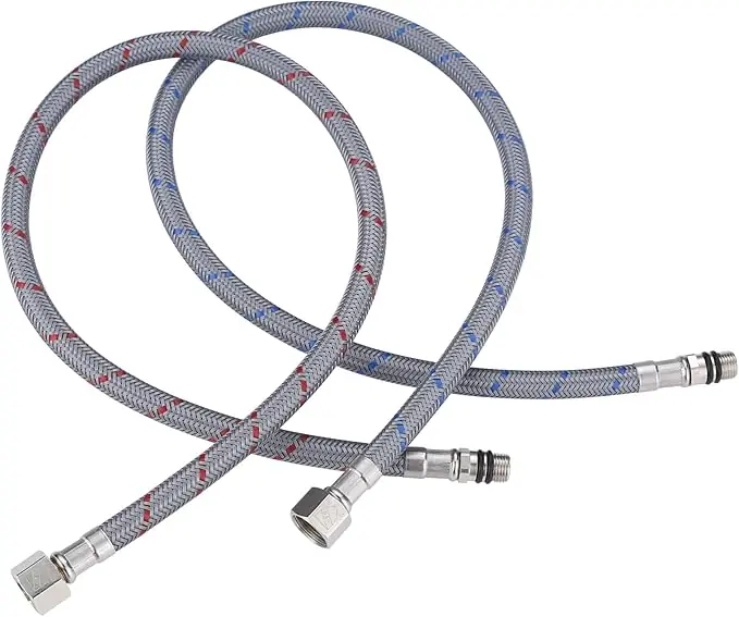 Amazon Com X1010-16-US-B Braided Faucet Hose