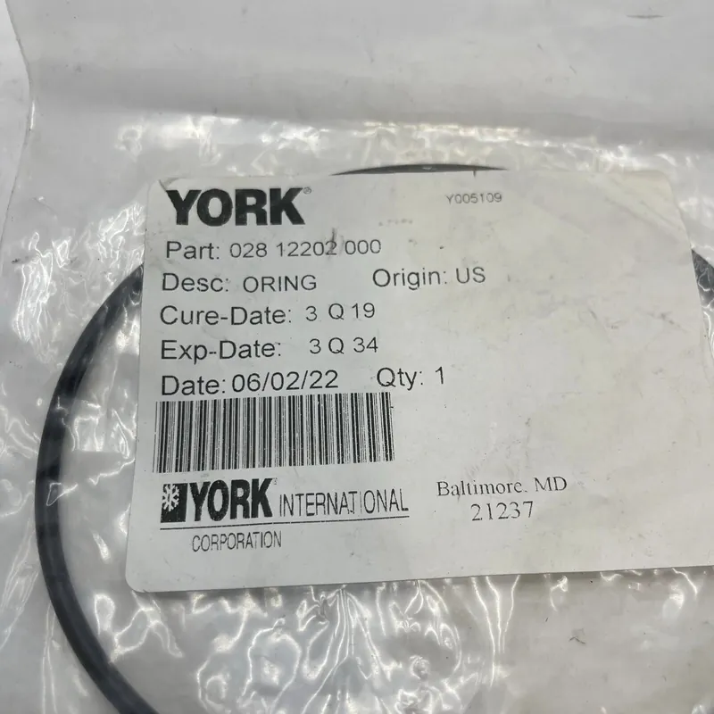 YORK 028-12202-000 O-Ring