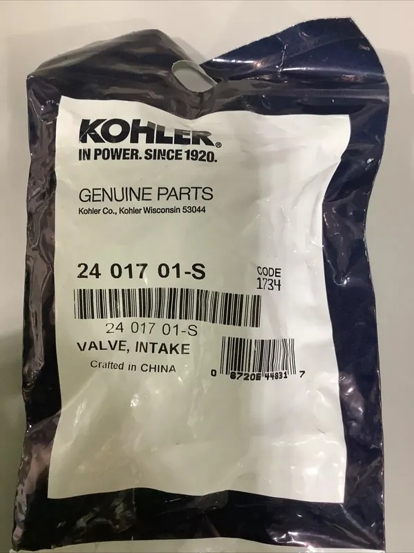 KOHLER 2401701-S Intake Valve