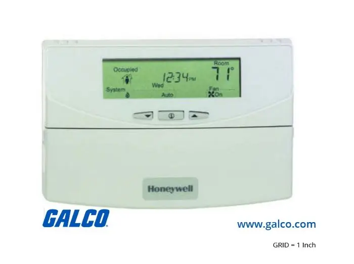 Honeywell T7350H1009 Commercial Programmable Thermostat