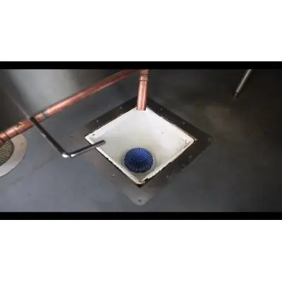 Drain Net Technologies LP3001 Commercial Floor Sink Plastic Rubber